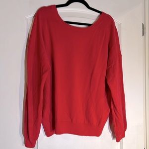 BR Merino Cashmere Blend Coral Sweater